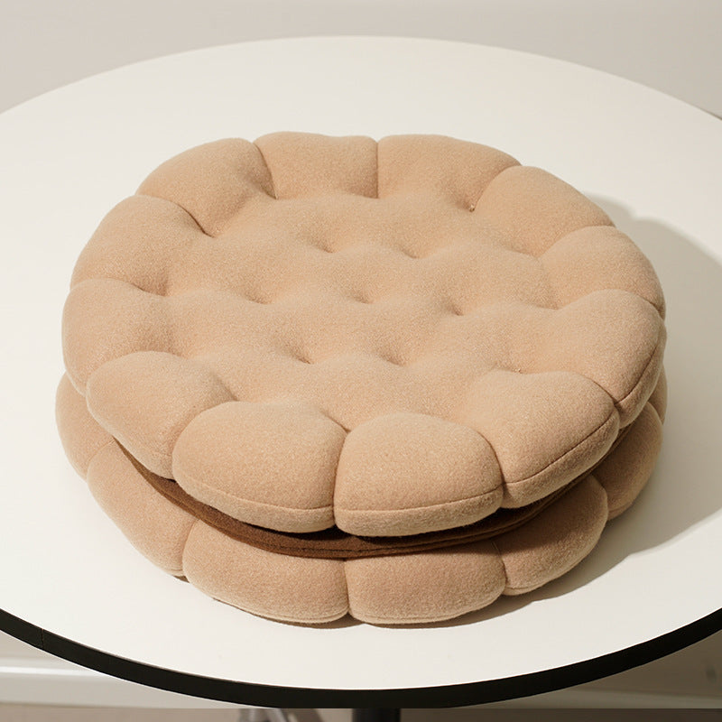 Biscuit Cushion Pu Office Dining Chair Seat Cushion Chair Cushion