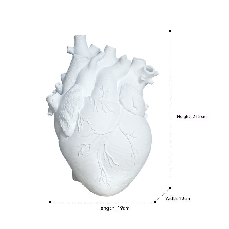 Heart Shape Flower Vase Nordic Style Flower Pot  Gifts