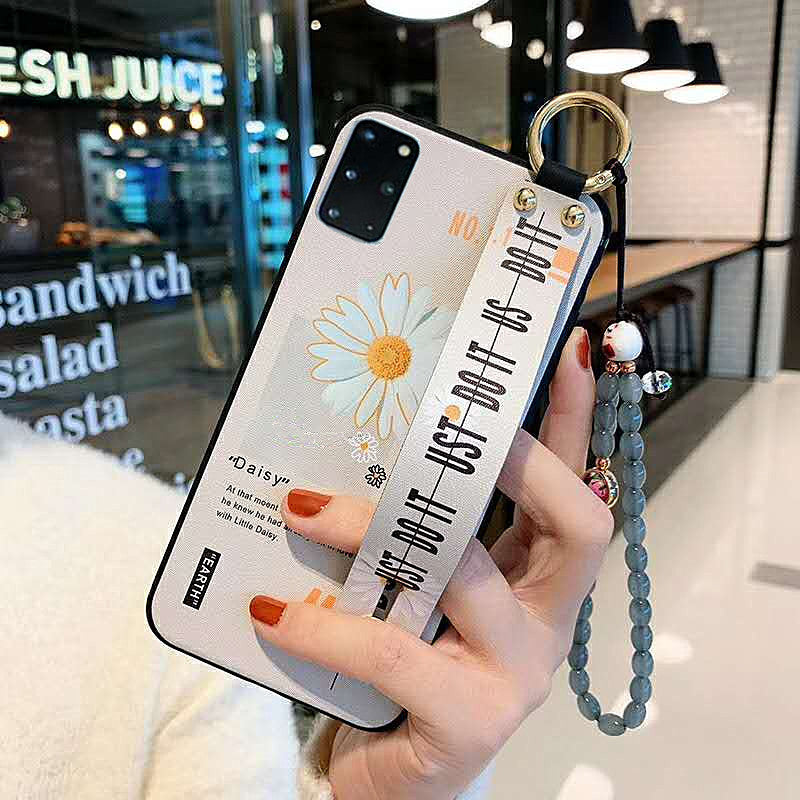 Literary Daisy Wristband Phone Case