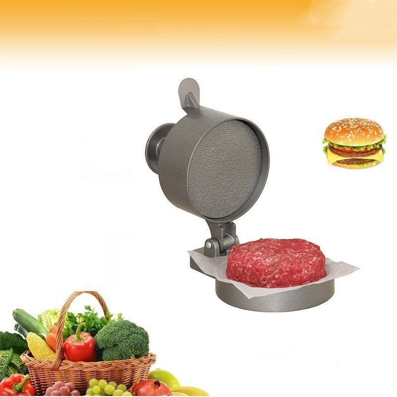Meat burger patties with adjustable thickness