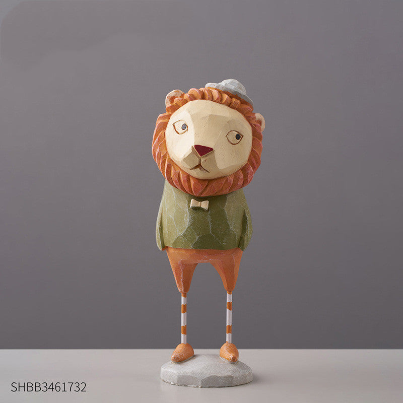Cartoon Cute Cute Little Lion Animal Ornaments