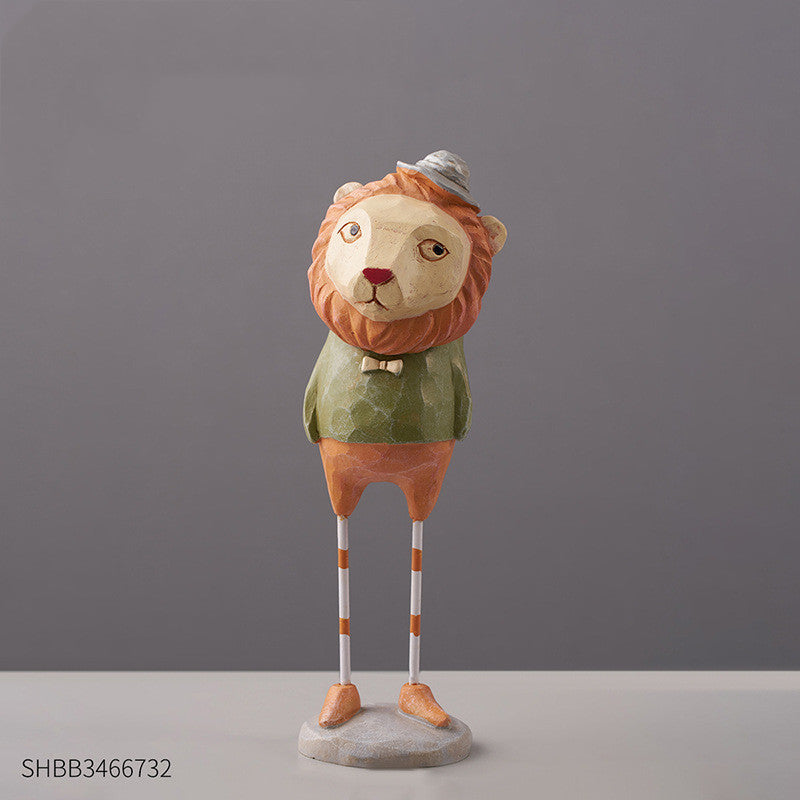 Cartoon Cute Cute Little Lion Animal Ornaments