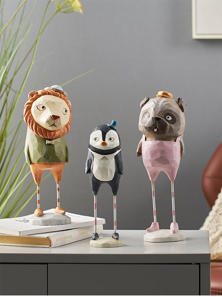 Cartoon Cute Cute Little Lion Animal Ornaments