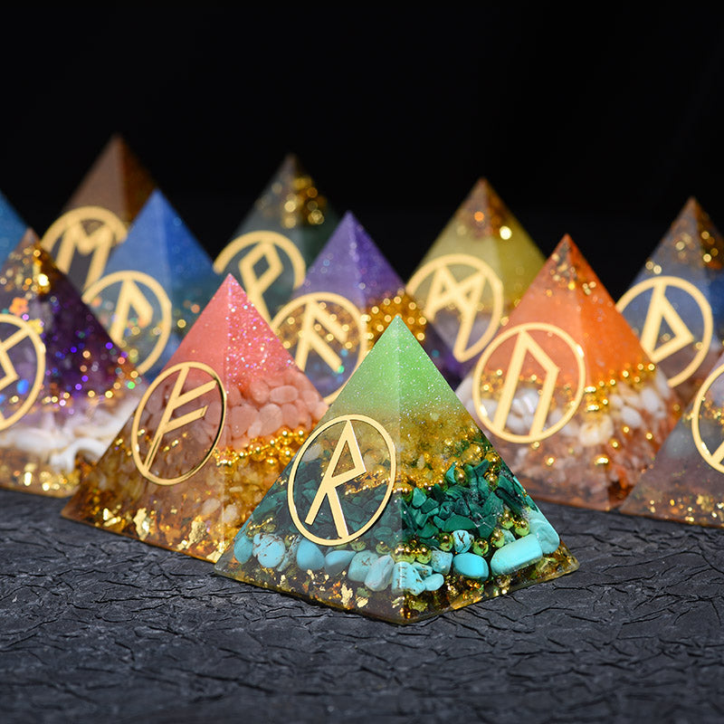 Crystal Gems Ornaments  Lucky Fortune Transfer Aogang Energy Tower Jewelry