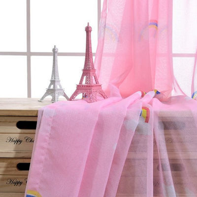 Rainbow Children Boys And Girls Bedroom Curtain Cloth