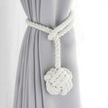 Simple European Style Curtain Straps, Multi-Color Curtains, Tassels, Cotton Rope Straps