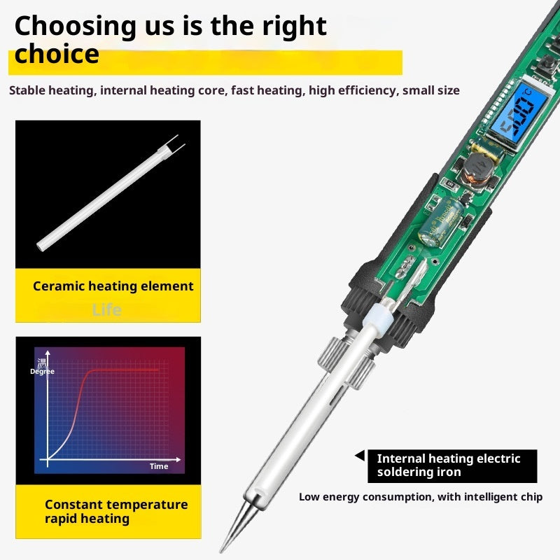Welding Pen Digital Display Adjustable Temperature Number