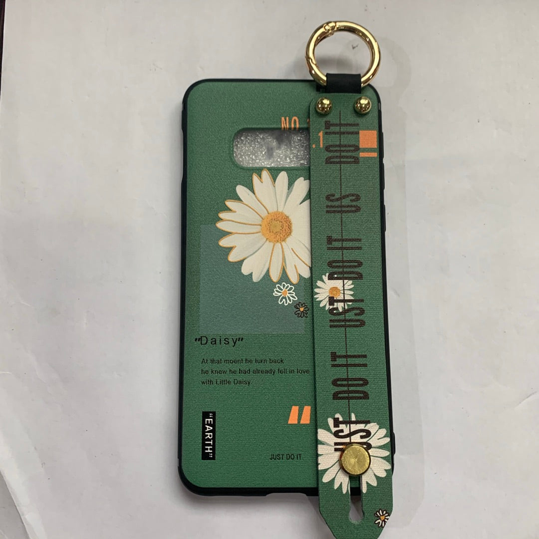 Literary Daisy Wristband Phone Case