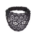 Plum Blossom Hollow Hair Band New Beaded Wide Brim Hair Pressing Headband