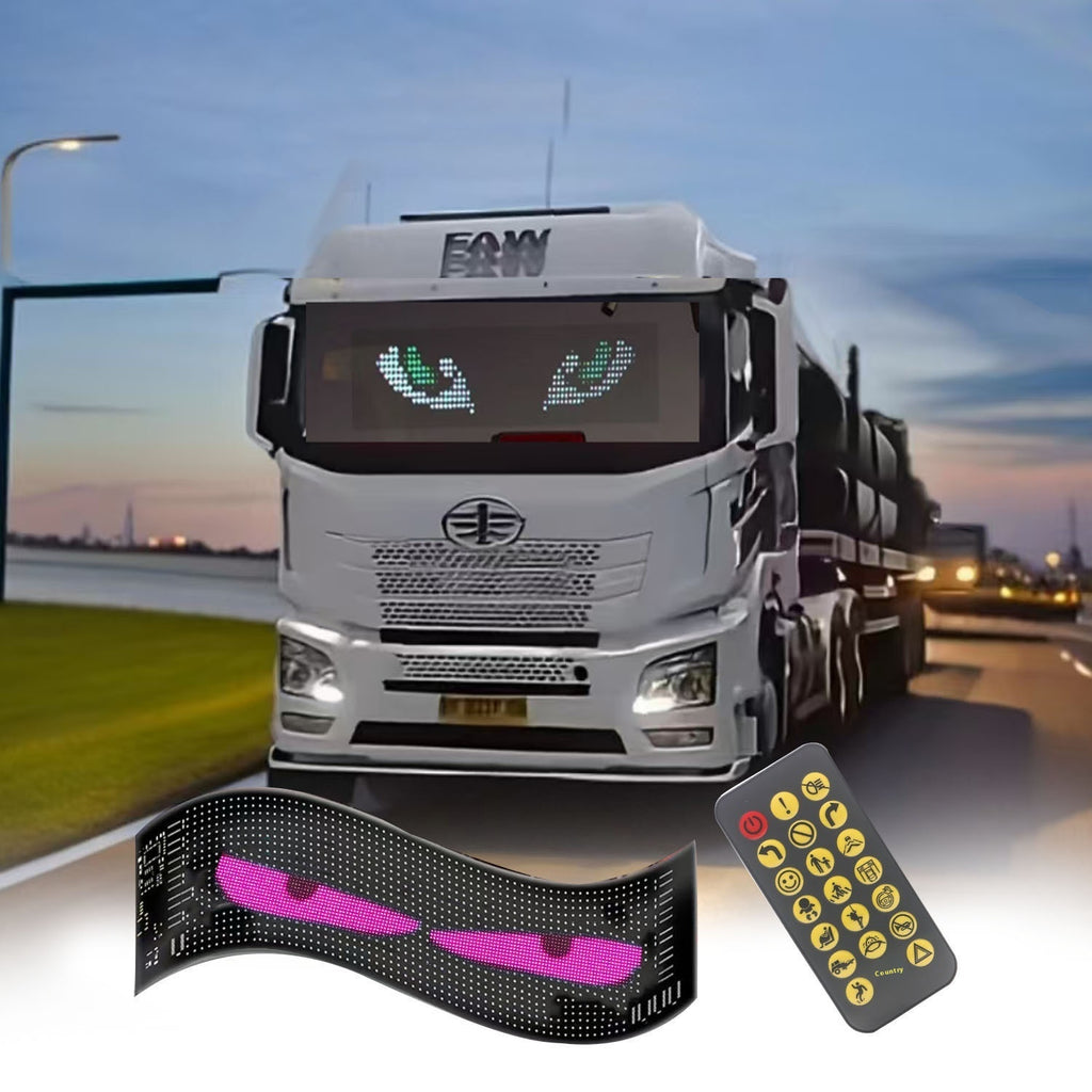 Car Flexible Advertising Bluetooth Smart Screen