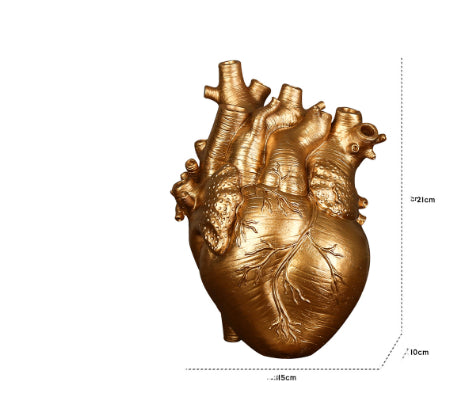 Heart Shape Flower Vase Nordic Style Flower Pot  Gifts