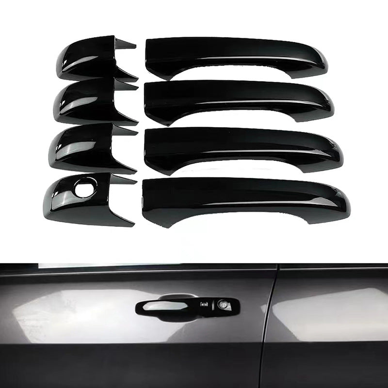 Handle Bright Black Car Door Handle Door Decoration Supplies
