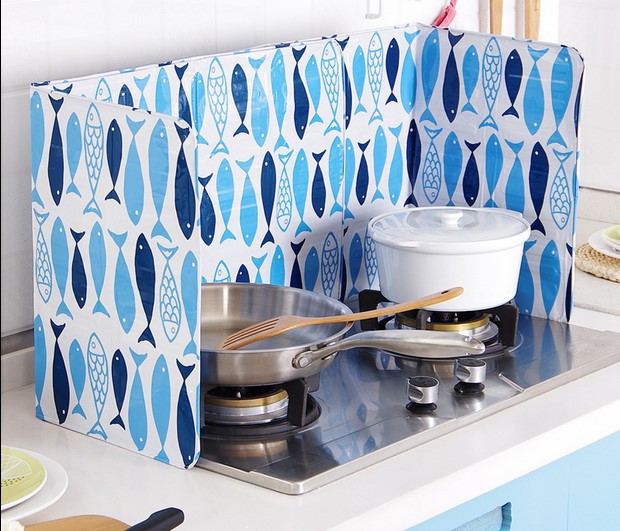 MUKEB oil barrier oil baffle block oil baffle plate kitchen supplies oil proof plate thickening