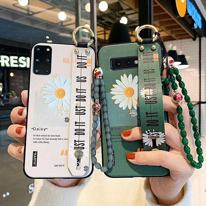 Literary Daisy Wristband Phone Case