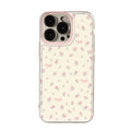 Women's Plastic Pink Floral Phone Case