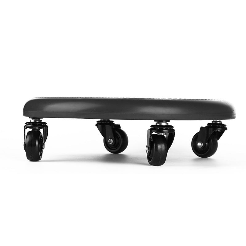 Four-wheel universal multifunctional abdominal plate