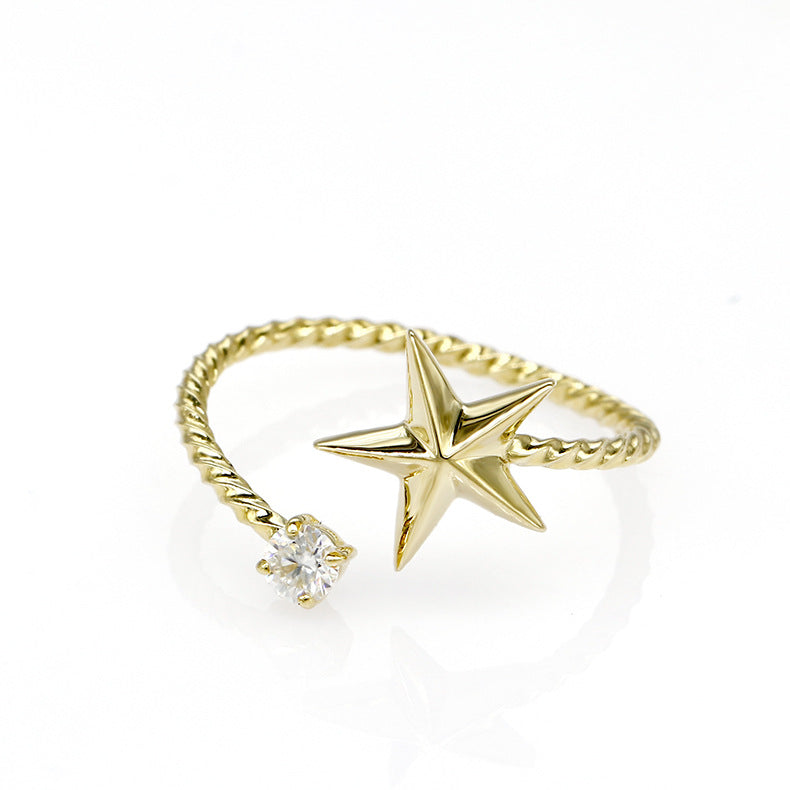New Women's Vintage Topaz Ring