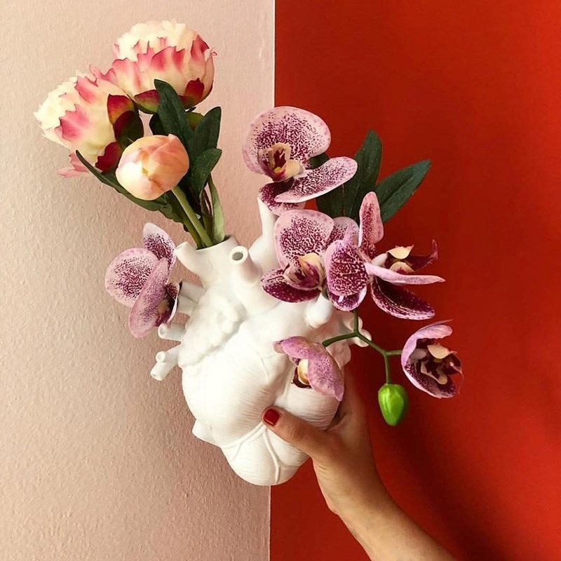 Heart Shape Flower Vase Nordic Style Flower Pot  Gifts