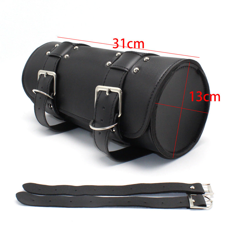 Retro Motorcycle Bicycle Bags Waterproof Leather Pannier Bag