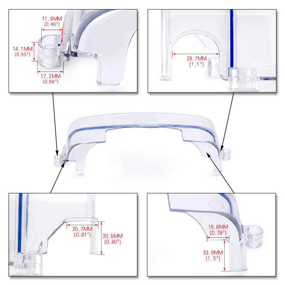 Car Retrofit Transparent Gear Cover
