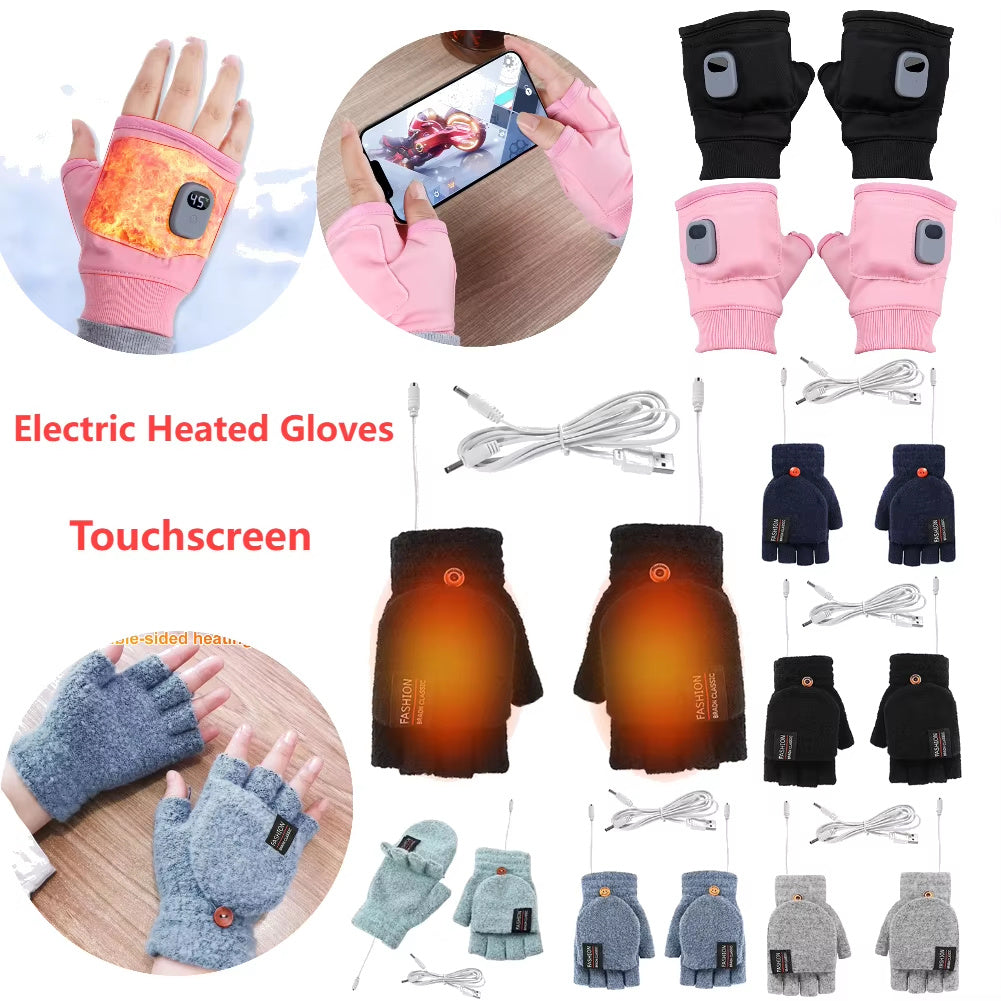 USB Rechargeable Heated Gloves