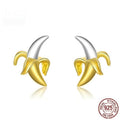 Banana Cute Cute Temperament Earrings