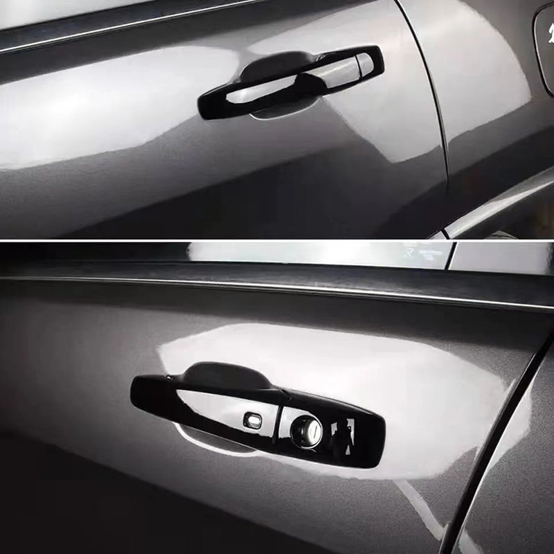 Handle Bright Black Car Door Handle Door Decoration Supplies