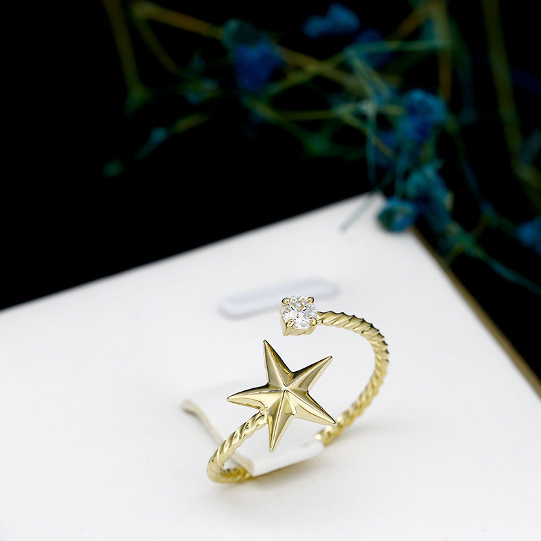 New Women's Vintage Topaz Ring