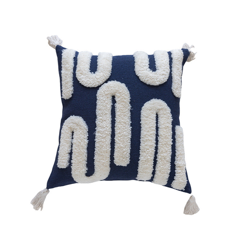 Nordic Style Sofa Pillow Cases Soft And Comfortable Fashion Simple And Compact Cotton Pillow Case