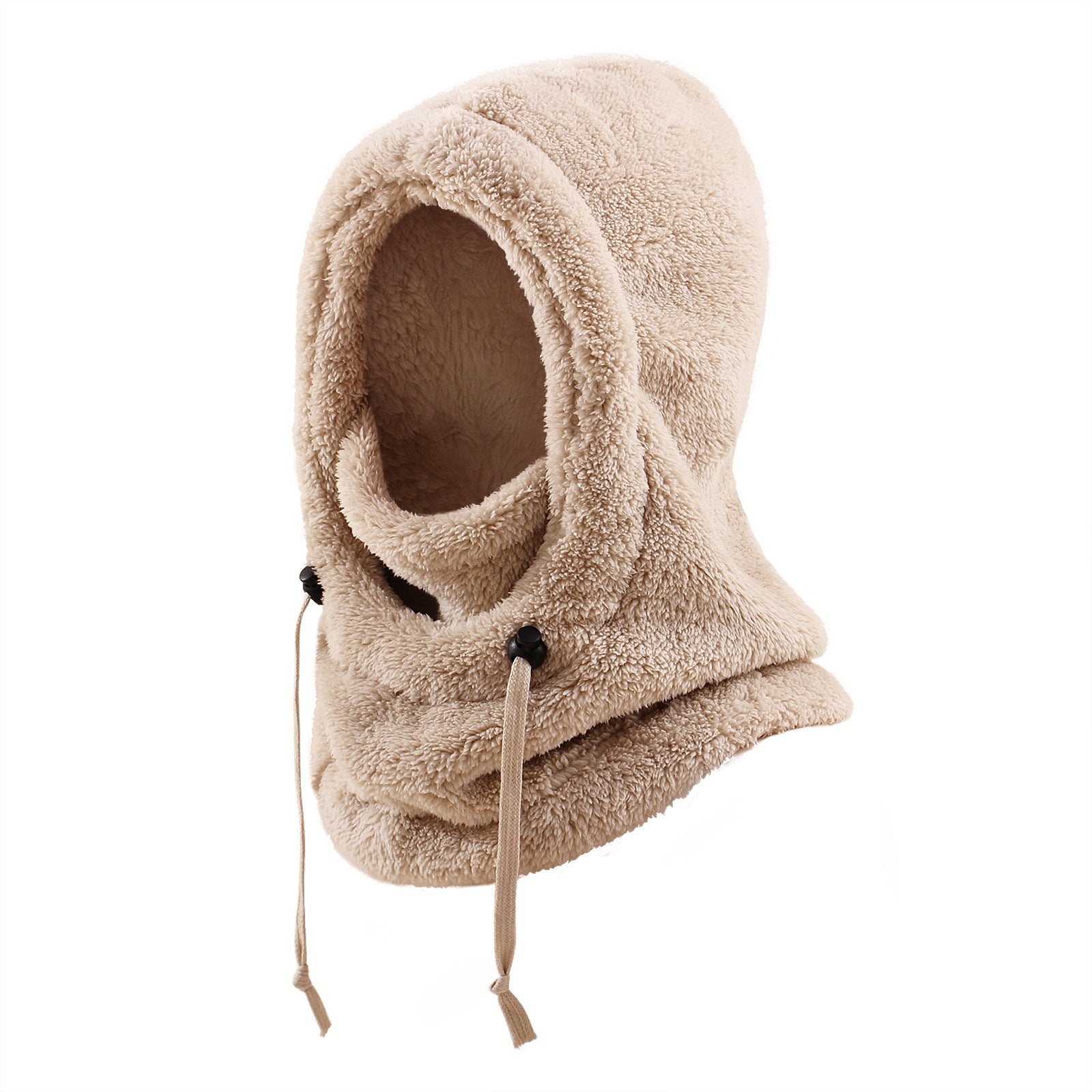Warm Ear Protection Scarf Integrated Hat For Winter Thickened