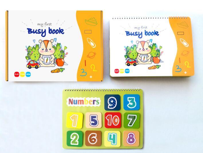Enlightenment Early Education Children Flip Book Toy