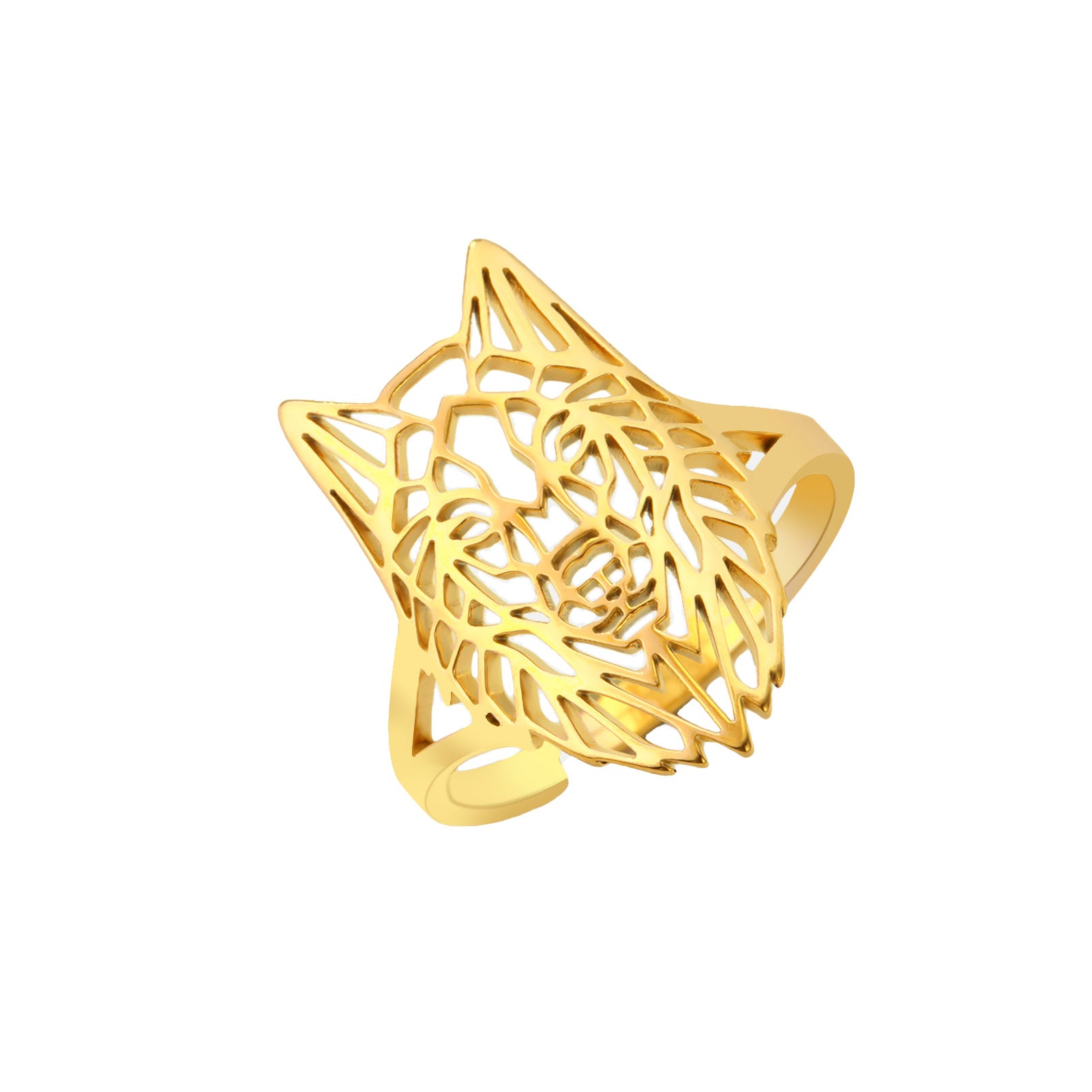 Men's Adjustable Animal None Ring