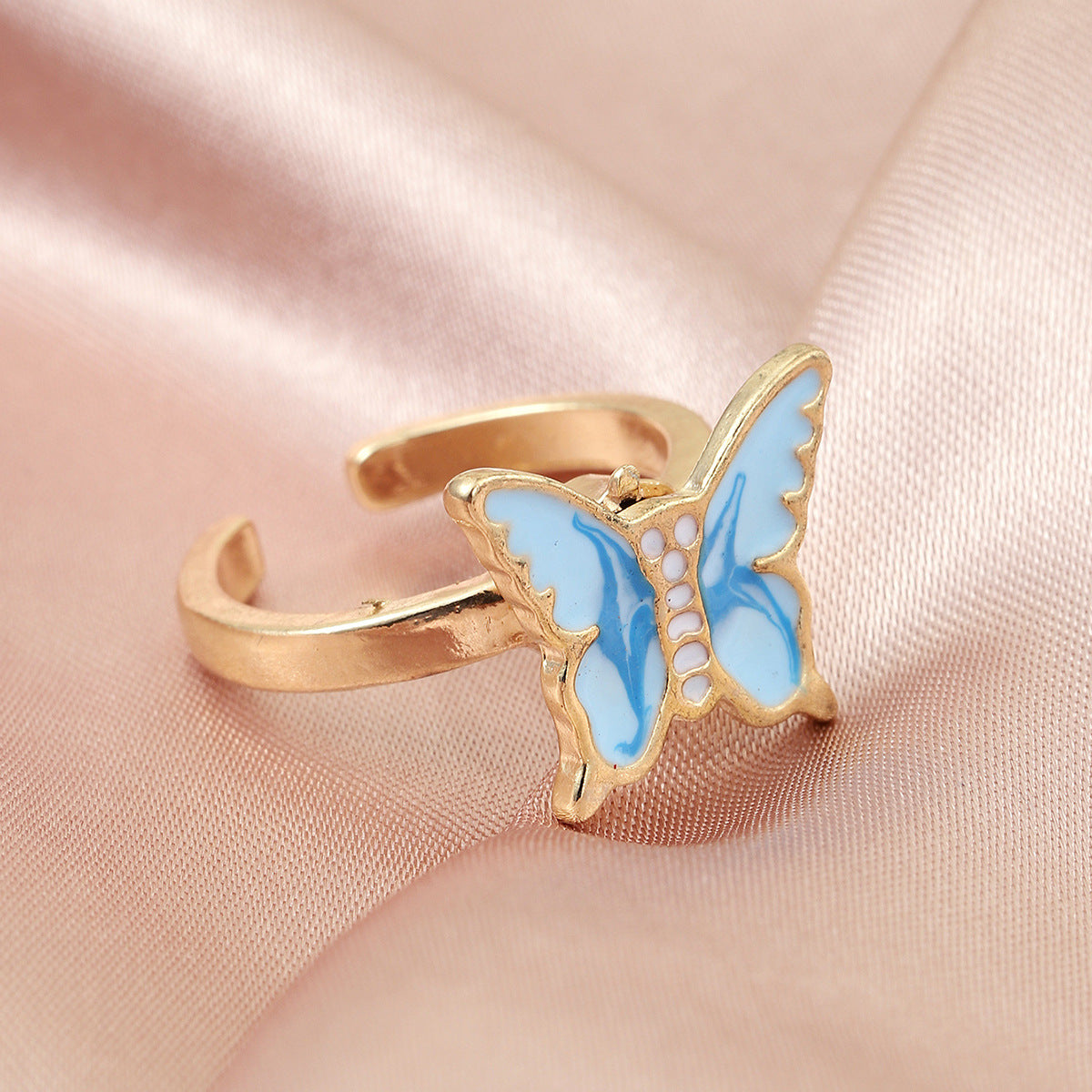 Sweet Butterfly Spinning Ring