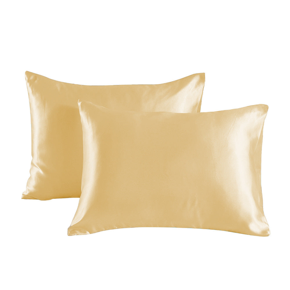 Pillowcase Set Of 2 Pillow Cases For Hair And Skin, Pillow Covers With Envelope Closure,