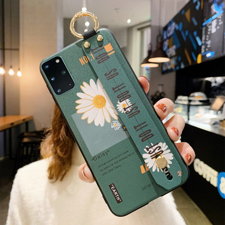 Literary Daisy Wristband Phone Case