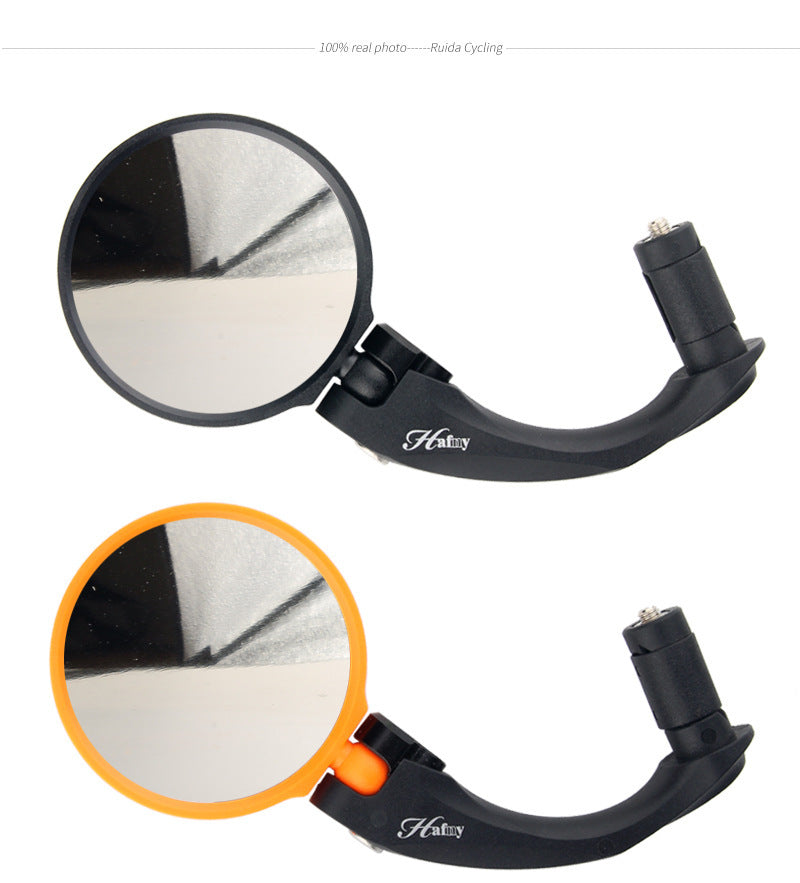 Bicycle Rear View Mirror Adjustable Reflective Stainless Steel