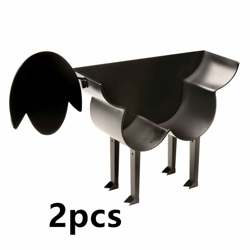 Sheep Decorative Luxury Toilet Paper Holder -  Bathroom Iron Storage
