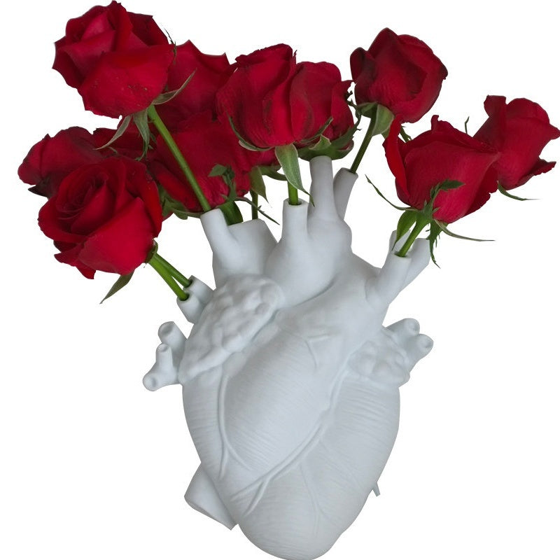 Heart Shape Flower Vase Nordic Style Flower Pot  Gifts