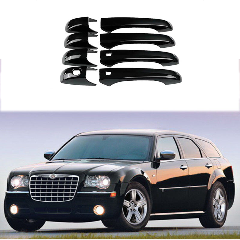 Handle Bright Black Car Door Handle Door Decoration Supplies