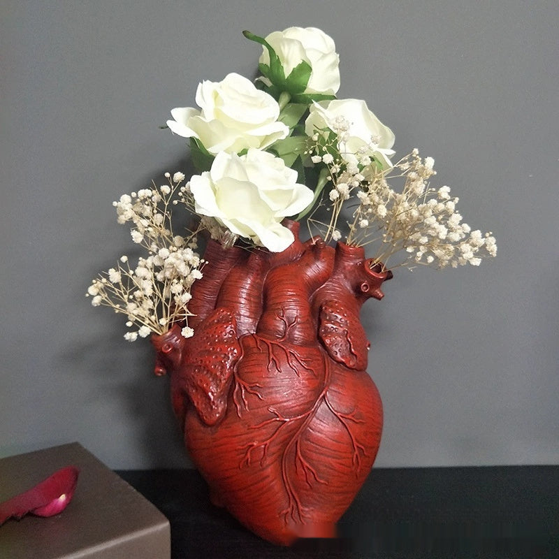 Heart Shape Flower Vase Nordic Style Flower Pot  Gifts