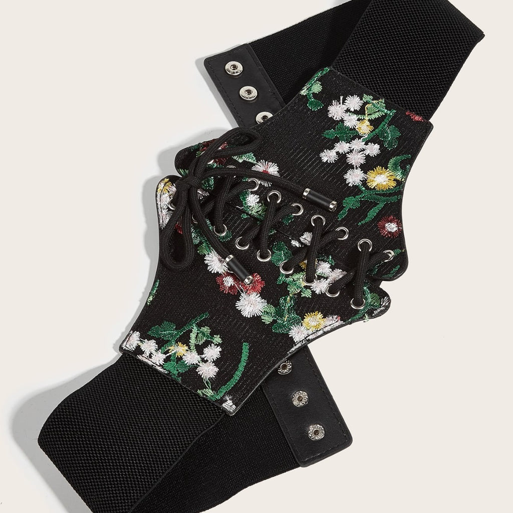 Elastic Elastic Multi-color Fashion Girdle Waist Support Women's Waist Seal Belt