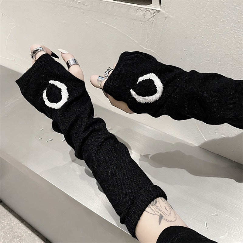 Half Sleeve Warm And Sunscreen Knitted Sleeve Fashion Jewelry