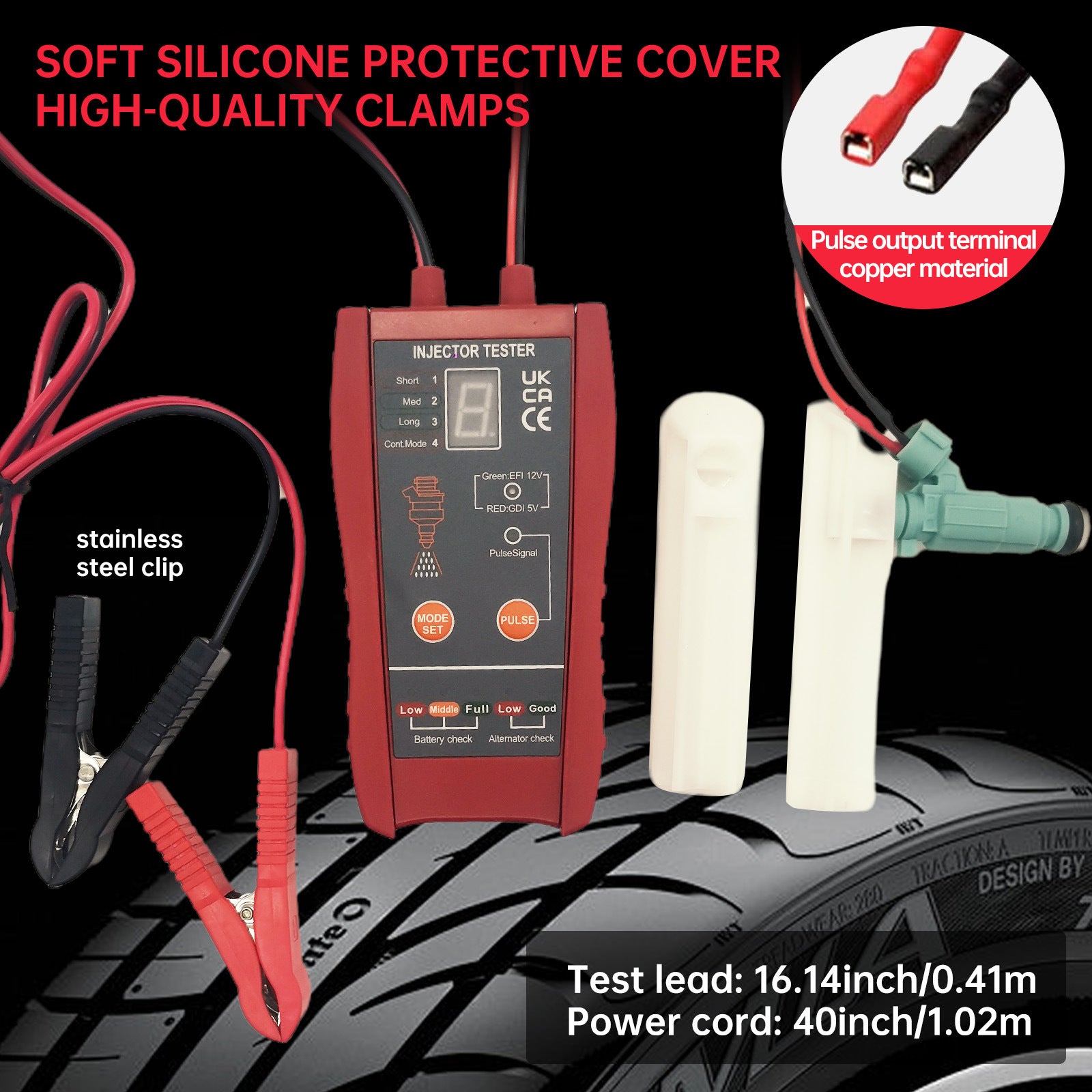 Maintenance Tool For Automobile Fuel Injector Detector
