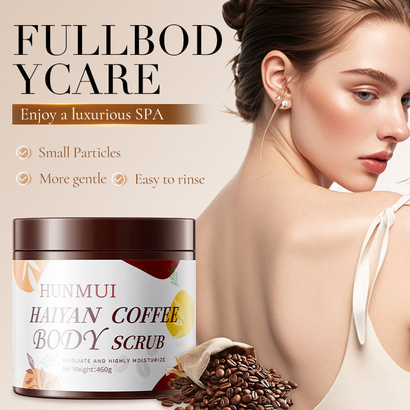 HUNMUI Han Lun Mei Yu Sea Salt Coffee Body Scrub 460g