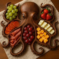 Octopus Cooked Food Platter Kitchen