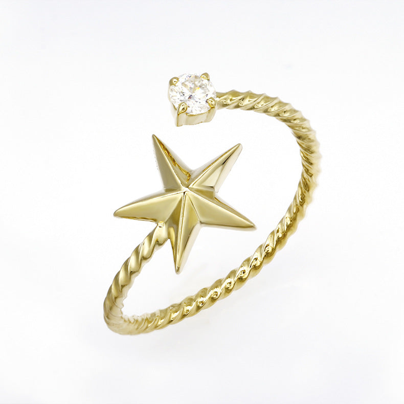 New Women's Vintage Topaz Ring