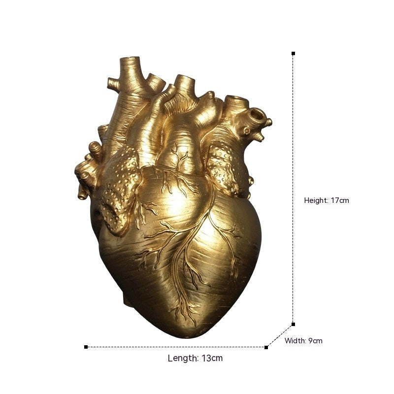 Heart Shape Flower Vase Nordic Style Flower Pot  Gifts