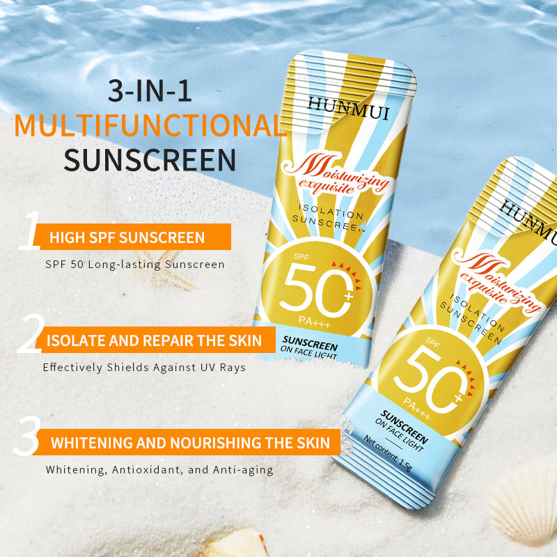 HUNMUI Bare Skin Isolation Sunscreen 1.5gx30 Packs