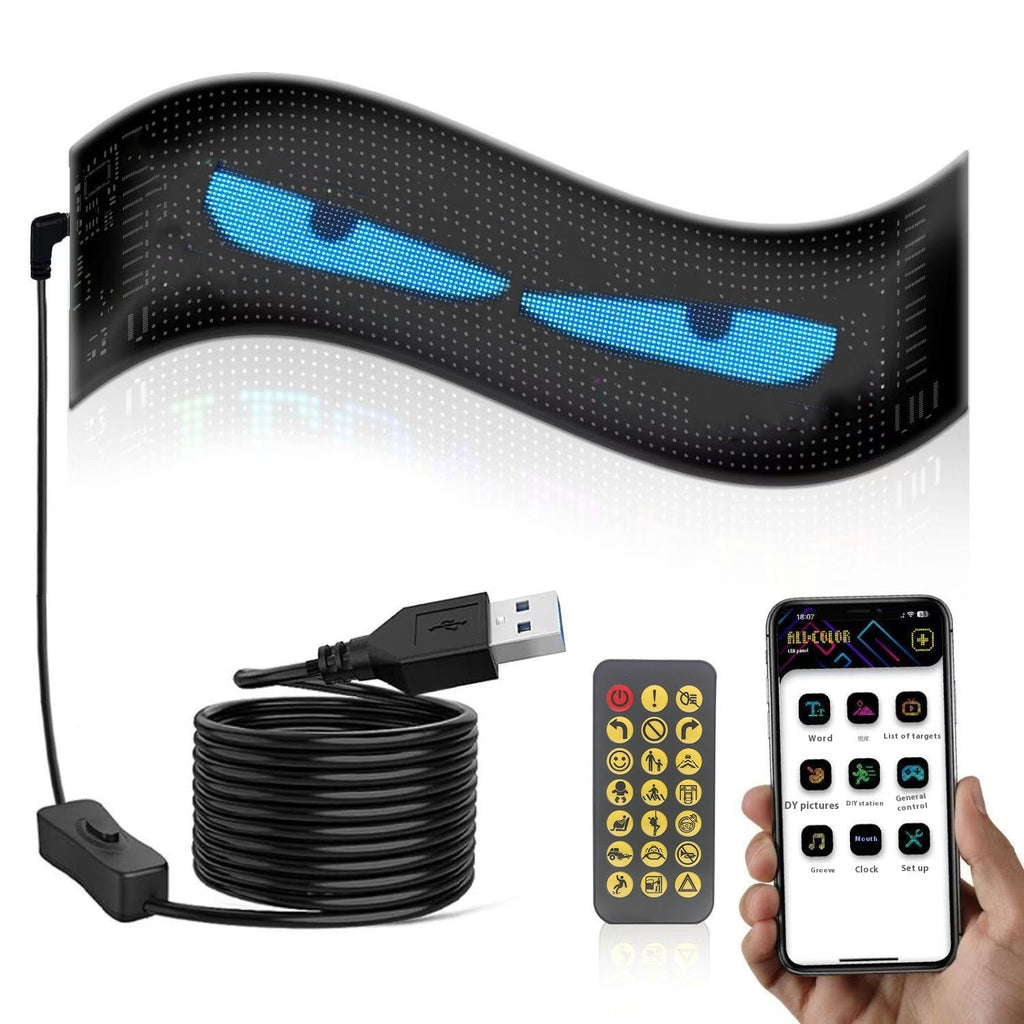Car Flexible Advertising Bluetooth Smart Screen