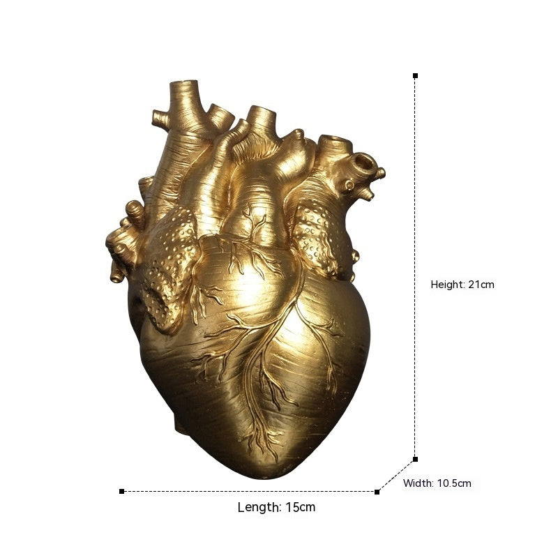 Heart Shape Flower Vase Nordic Style Flower Pot  Gifts